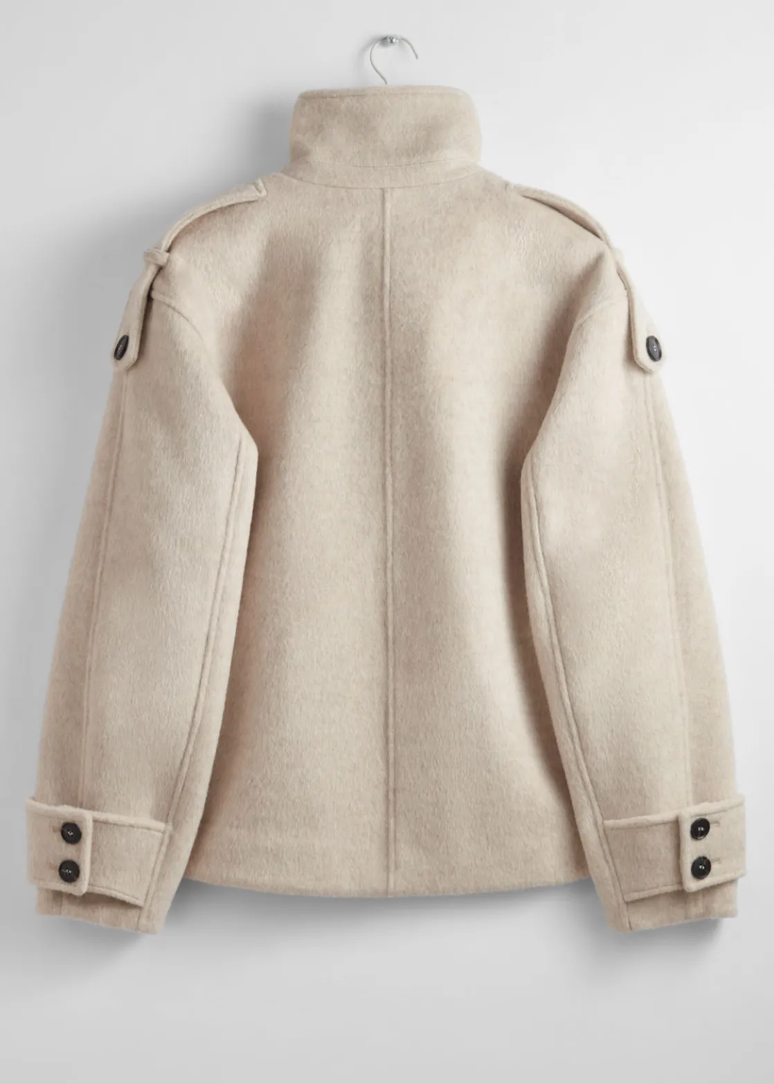 Double-Breasted Wool Jacket