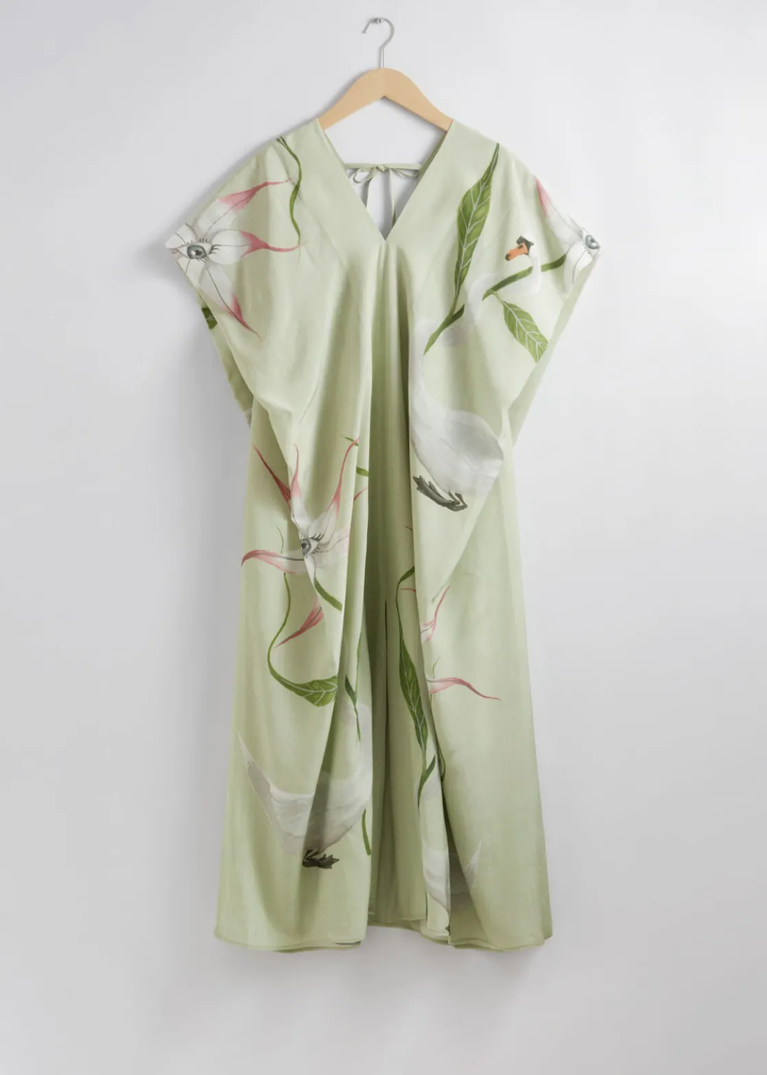 Printed Relaxed Midi Dress