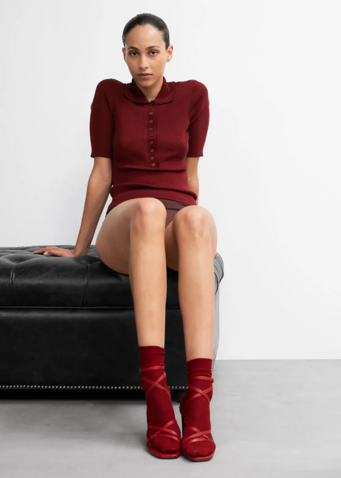 Sleek Leather Sandals