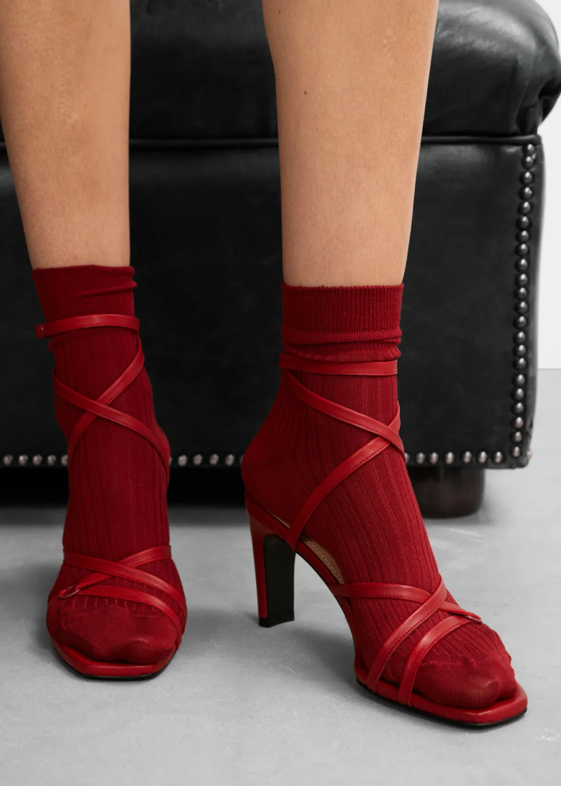 Sleek Leather Sandals