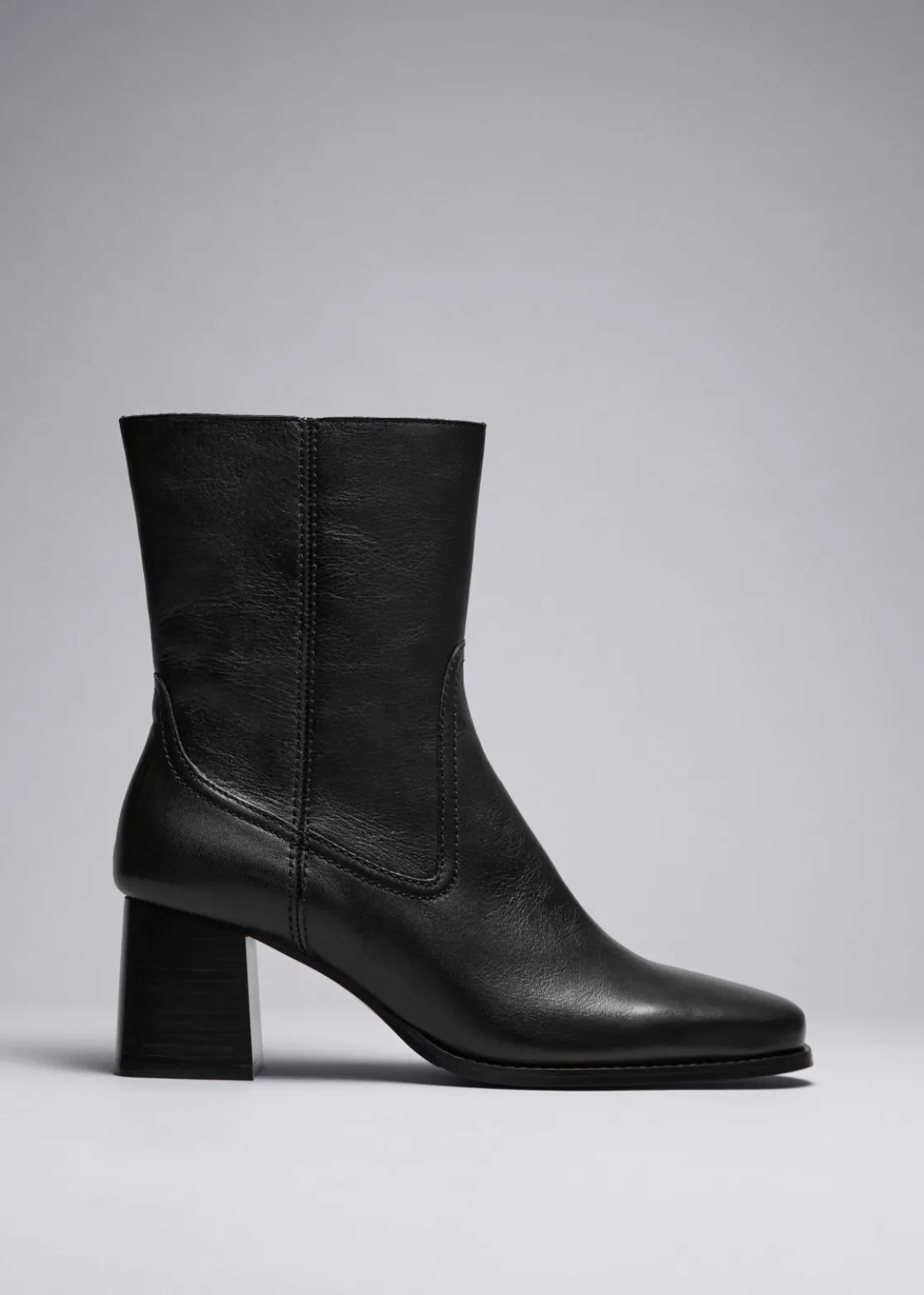 Classic Leather Ankle Boots