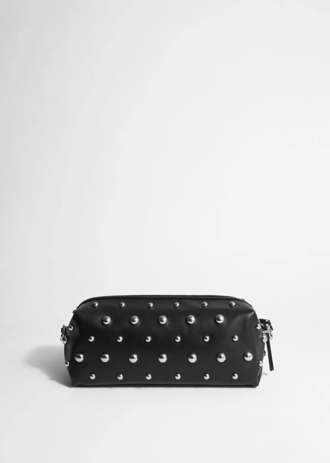 Studded Leather Clutch