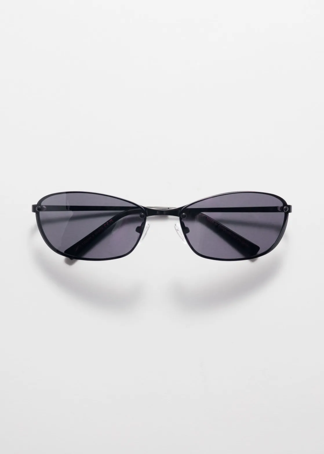 Wire-frame Oval Sunglasses