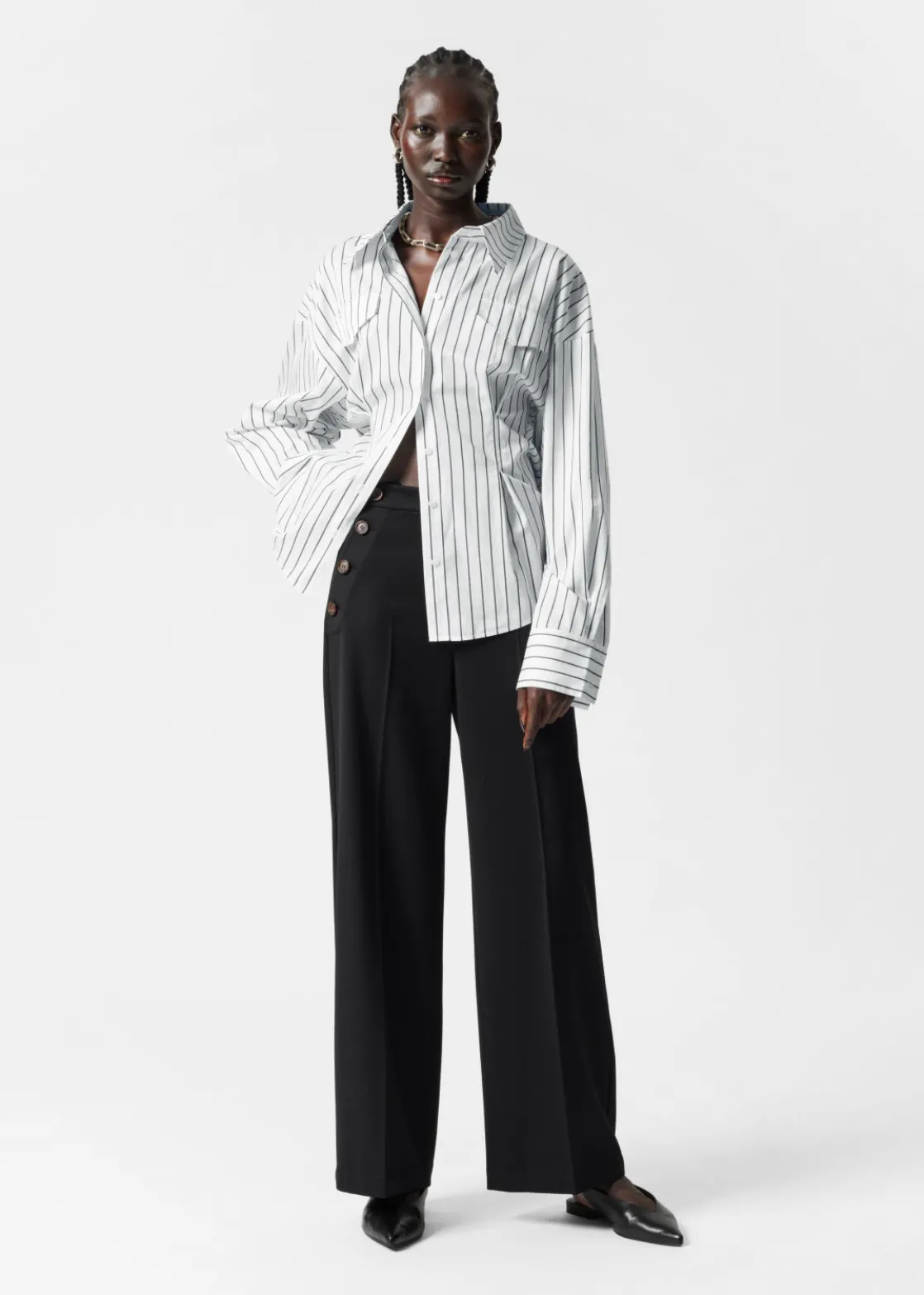 Wide Sailor Trousers